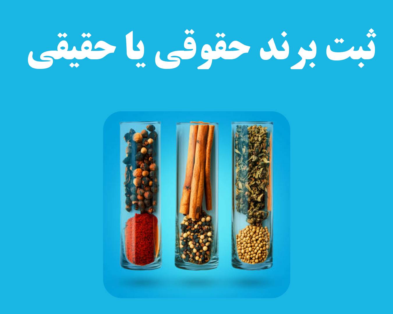 ثبت برند ادویه 5 برای تولید ادویجات برند حقوقی ثبت کنیم یا حقیقی؟