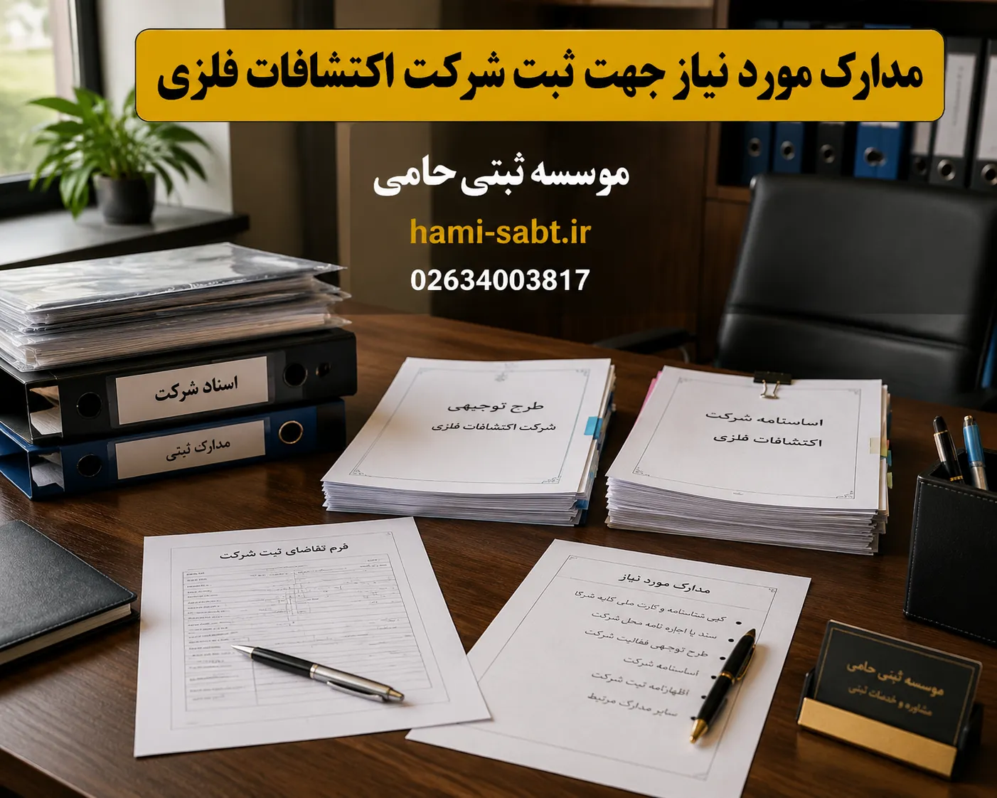 ثبت شرکت اکتشافات فلزی 2 ثبت شرکت اکتشافات فلزی و مدارک لازم