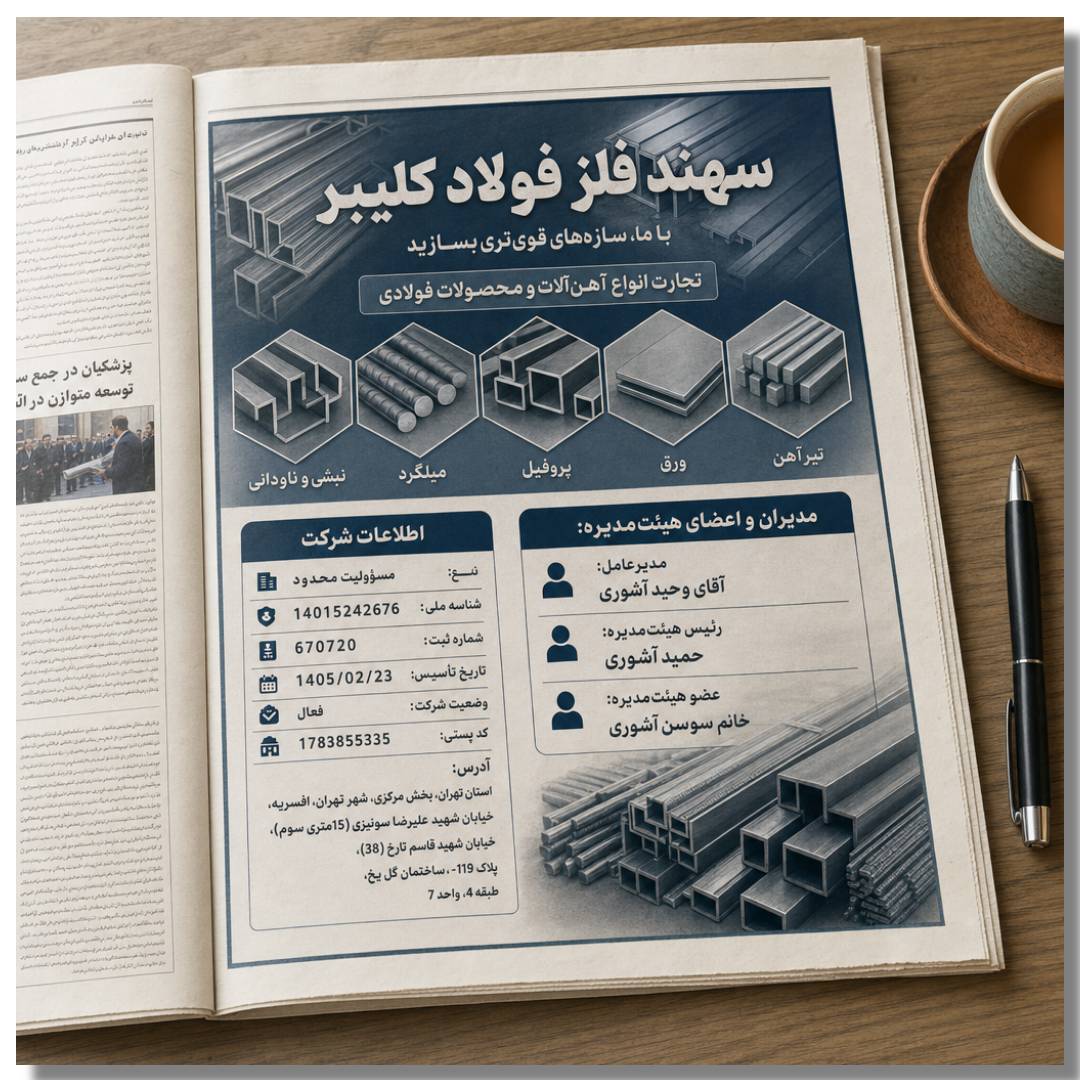 شرکت سهند فلز فولاد کلیبر 3 سهند فلز فولاد کلیبر