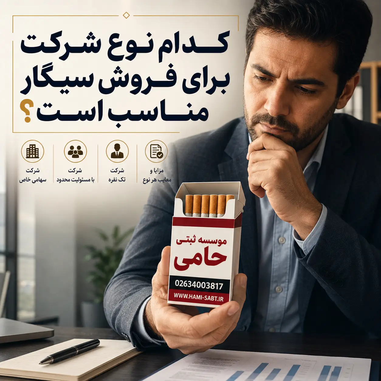 ثبت شرکت فروش سیگار 2 ثبت شرکت سیگار